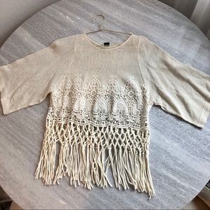 Zara Boho Style Top